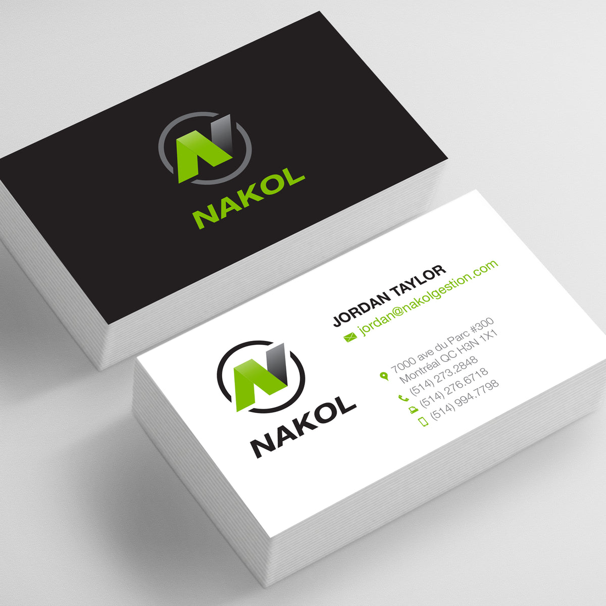 Standard Business Cards Montreal Print Shop